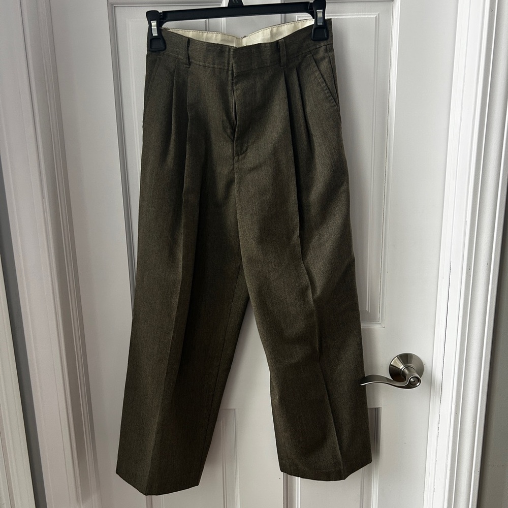 Boys Brown Dress Pants